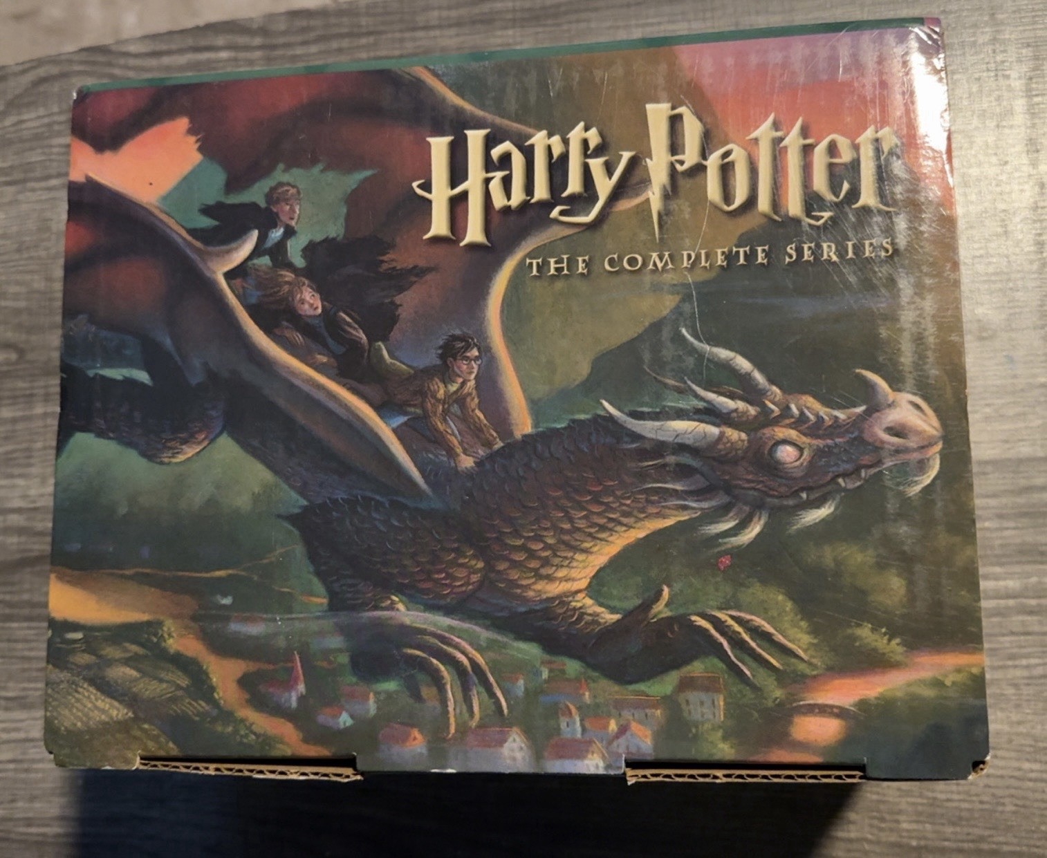 “Harry Potter” The Complete Series Paperback Set Scholastic 1 – 7 Complete Set!
