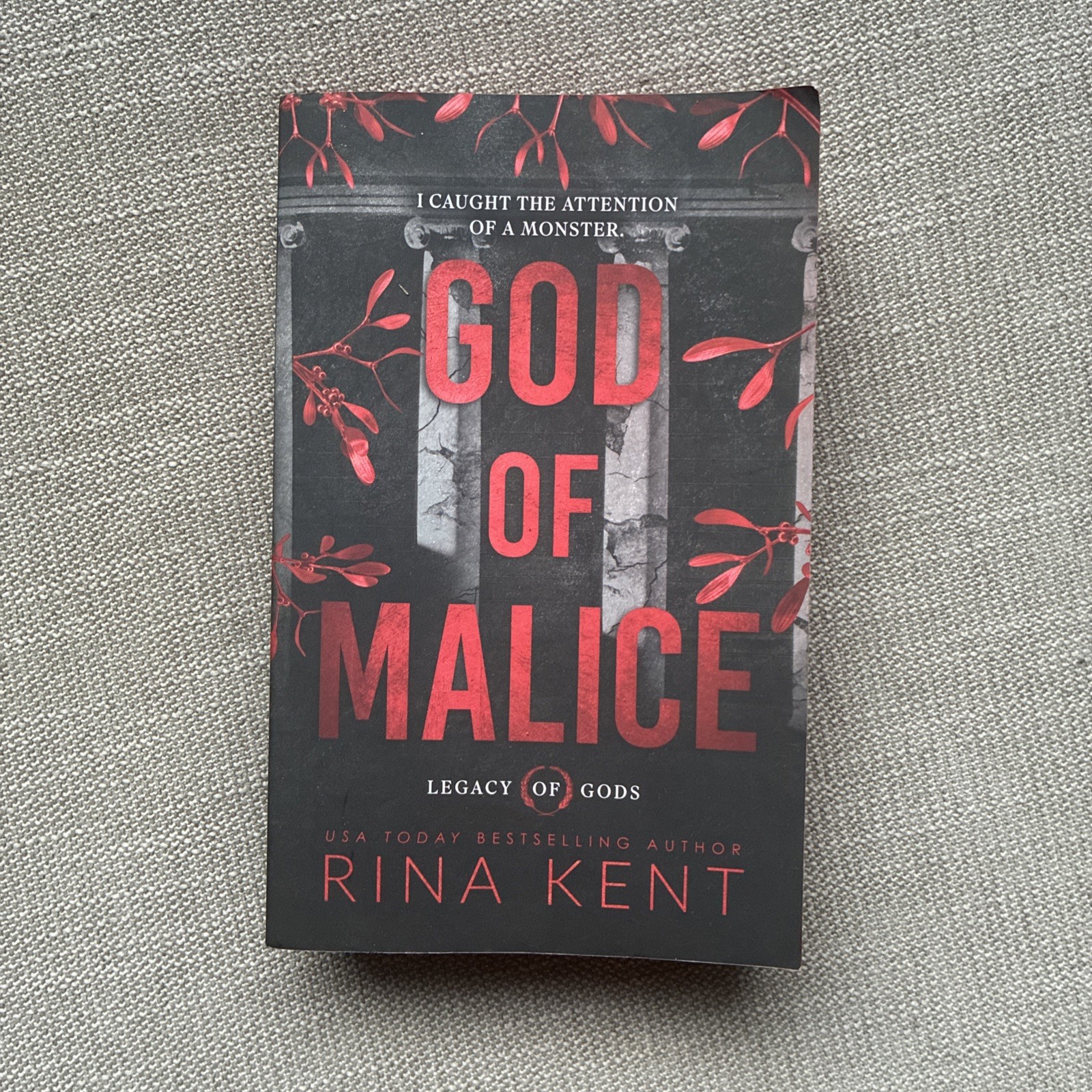 God of Malice (Deluxe Edition) by Rina Kent (2024, Trade Paperback) First Print
