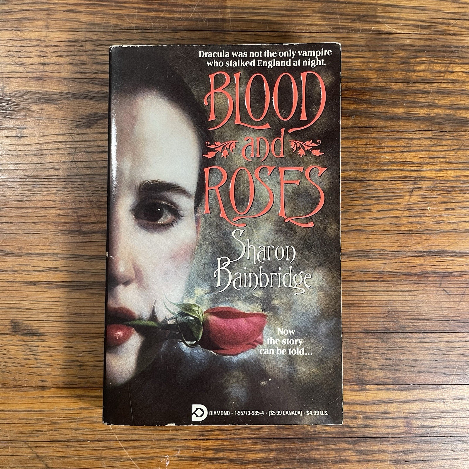 Blood and Roses by Sharon Bainbridge 1994 Paperback Horror Vampires
