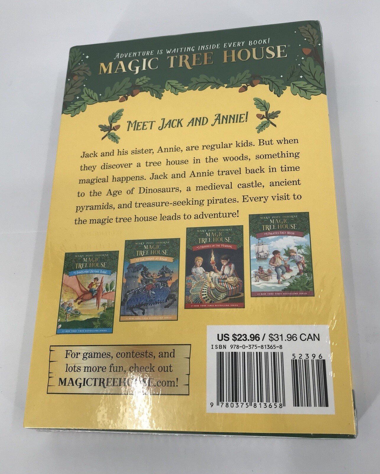 SEALED BOX SET Magic Tree House Vols. 1-4 5-8 9-12 Lot of 12 Books