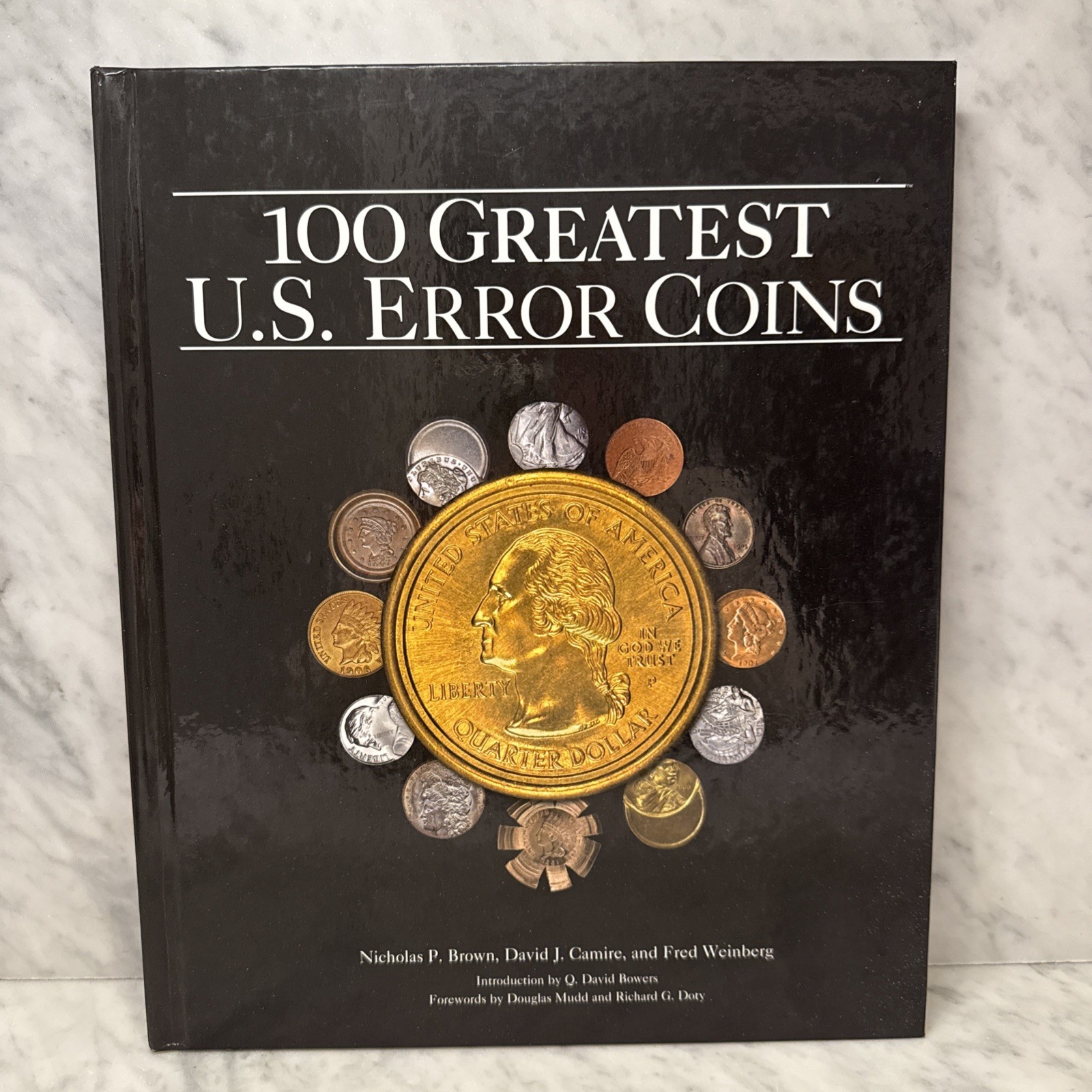 100 Greatest U.S. Error Coins Hardcover Coin Collecting Book Whitman Publishing