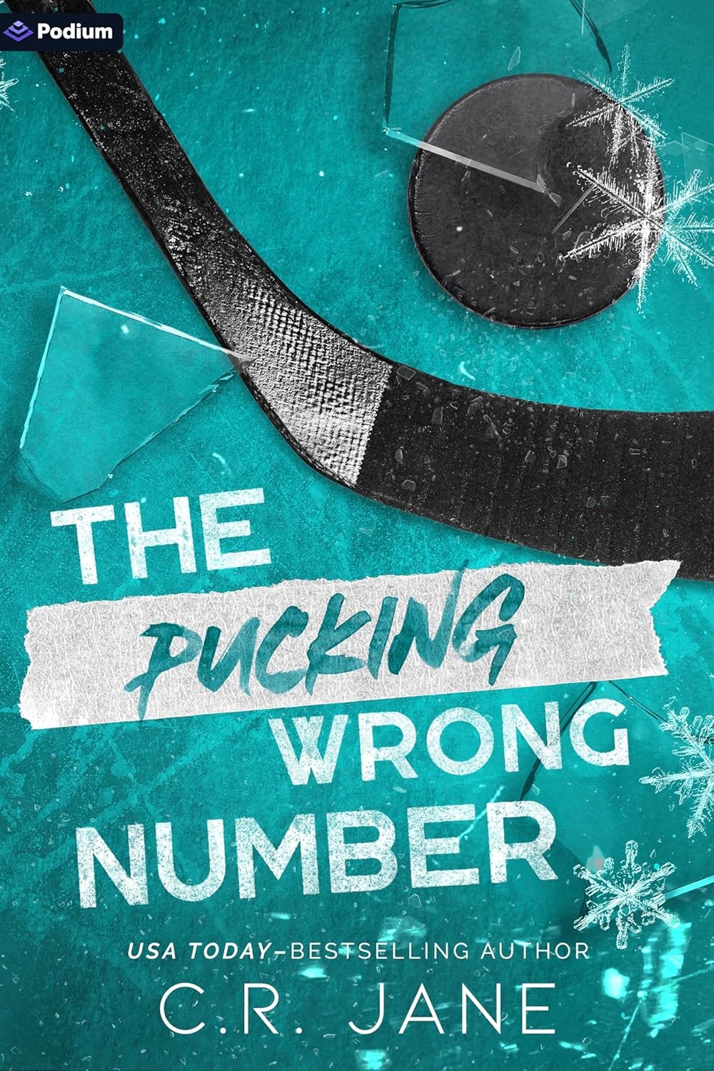 The Pucking Wrong Number: A Hockey Romance Paperback by C R Jane