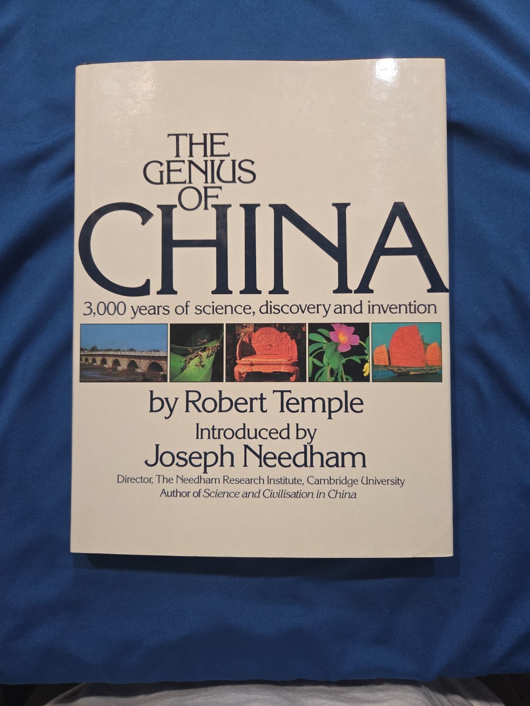 VF 1st Edition 1st Printing Of The Genius Of China HC By Robert Temple