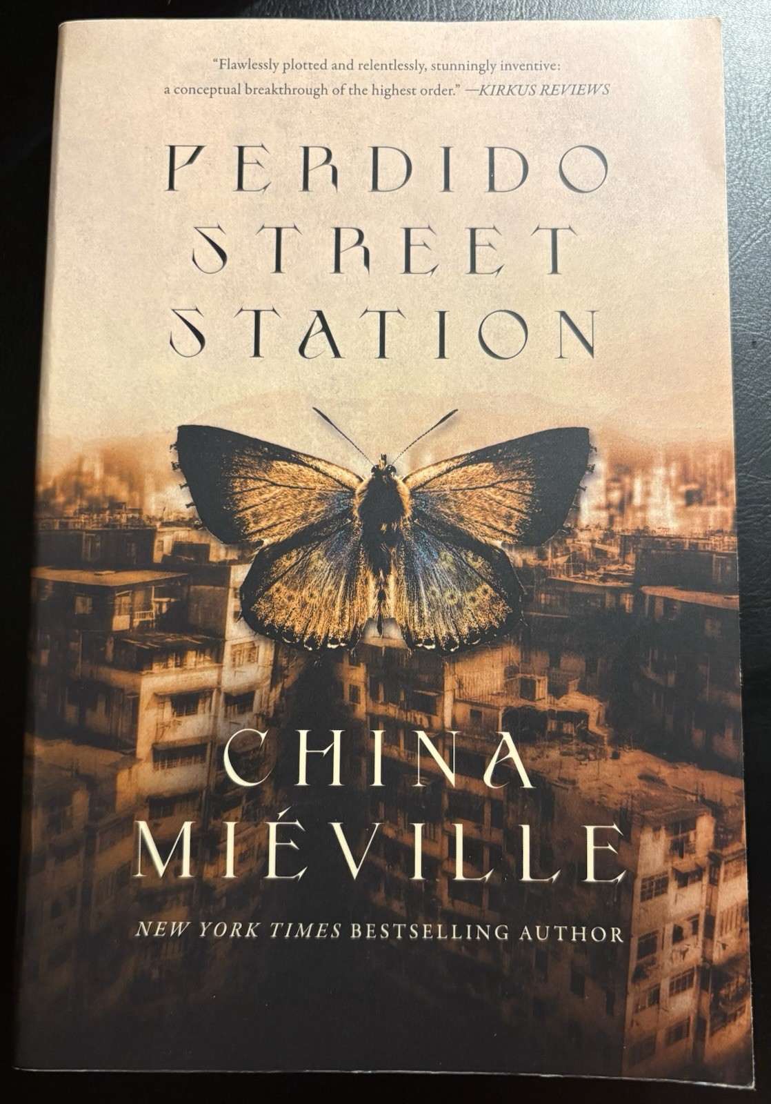 China Mieville Perdido Street Station 2022 Del Rey New Crobuzon Fantasy Trade PB