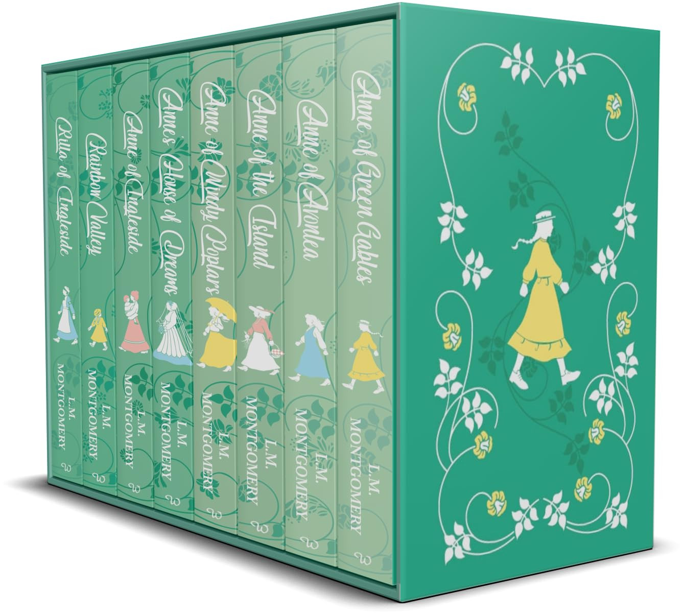 The Complete Collection of Anne of Green Gables 8 books Boxset