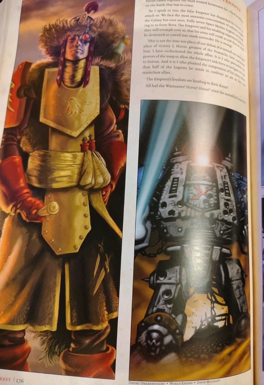 Horus Heresy Collected Visions Warhammer 40K Art Book Hardcover