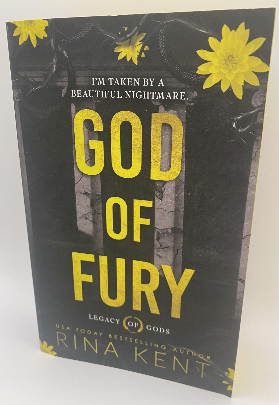 God of Fury by Rina Kent – Deluxe Edition. Art Print (B) & a Digitally Signed