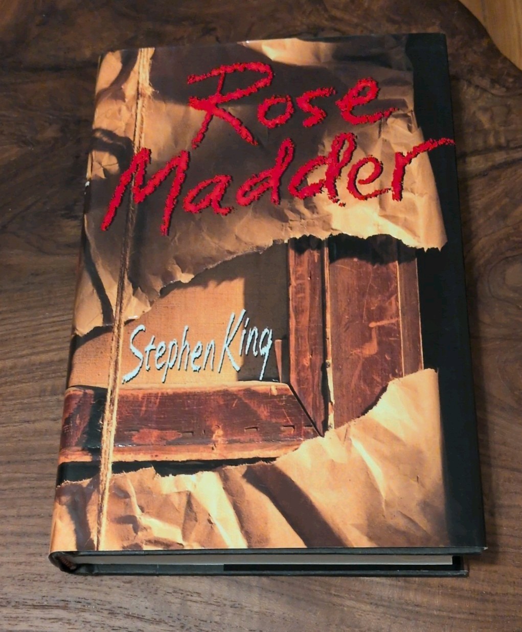 Rose Madder by Stephen King (1995, Hardcover) 1st Edition, 1st Printing HCDJ