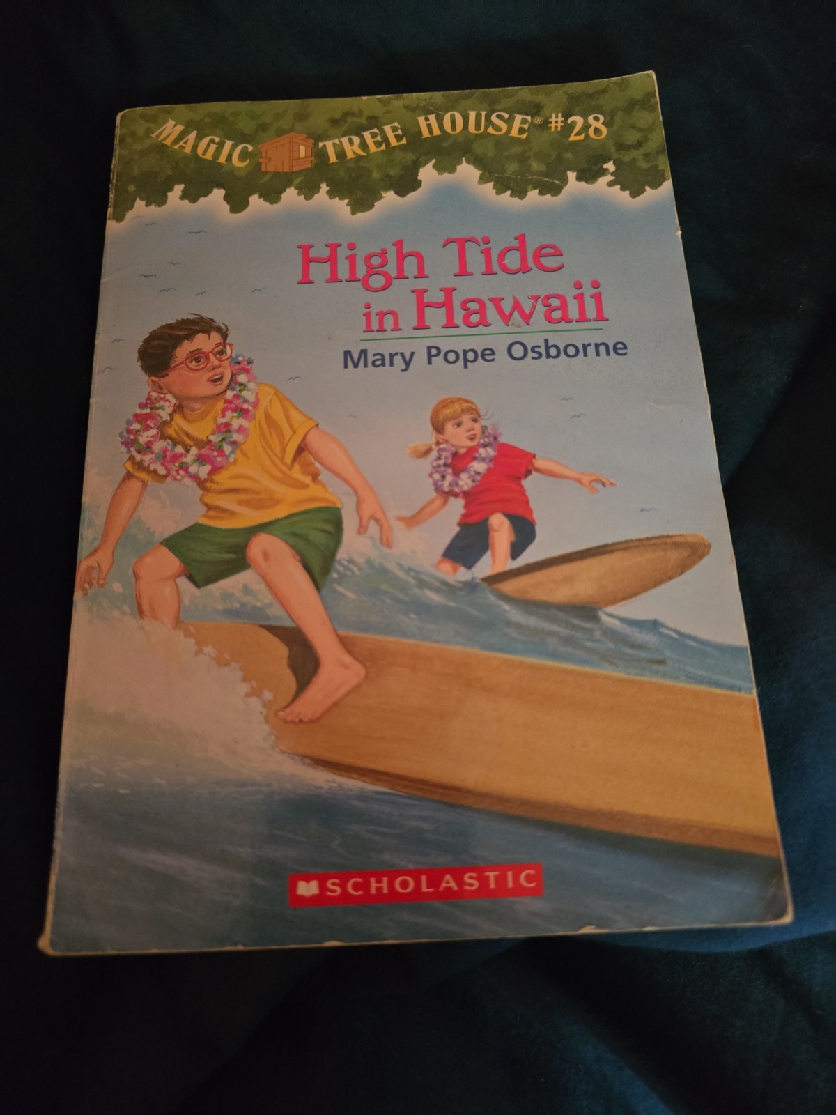 High Tide in Hawaii by Mary Pope Osborne (2003, Trade Paperback)