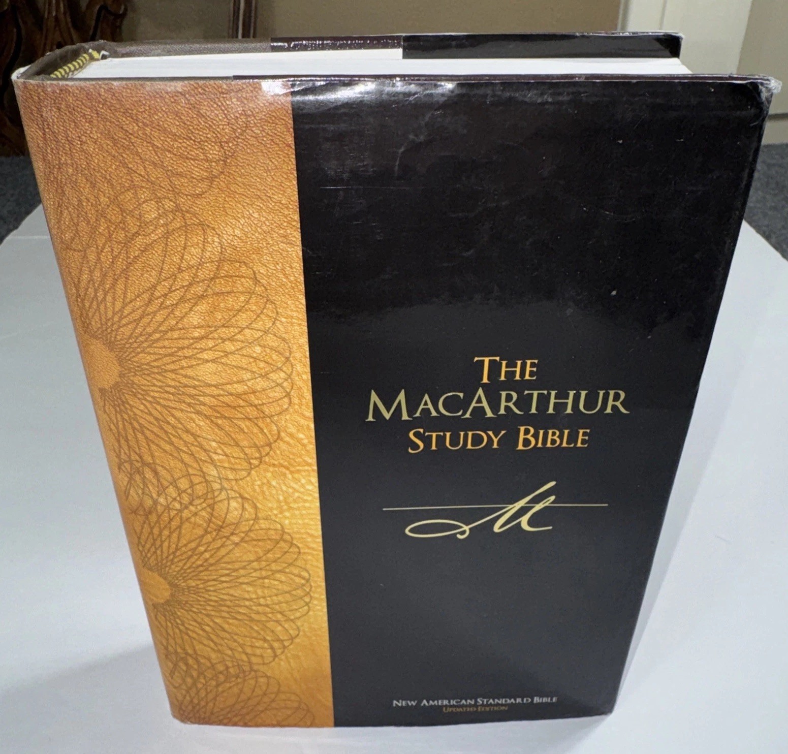 MacArthur Study Bible by John MacArthur NASB Updated Ed. (2006, Hardcover) NA673