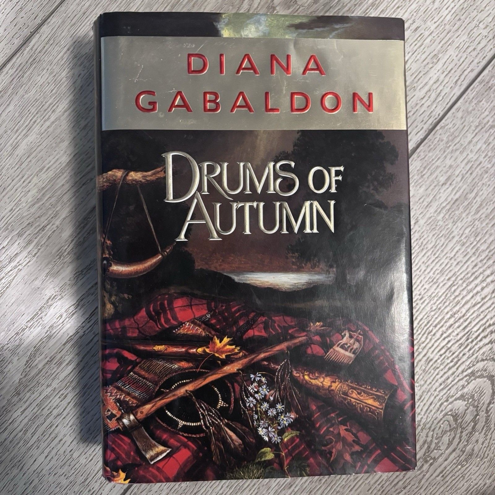 Drums Of Autumn By Diana Gabaldon Signed First Edition 1997 Red Hardcover