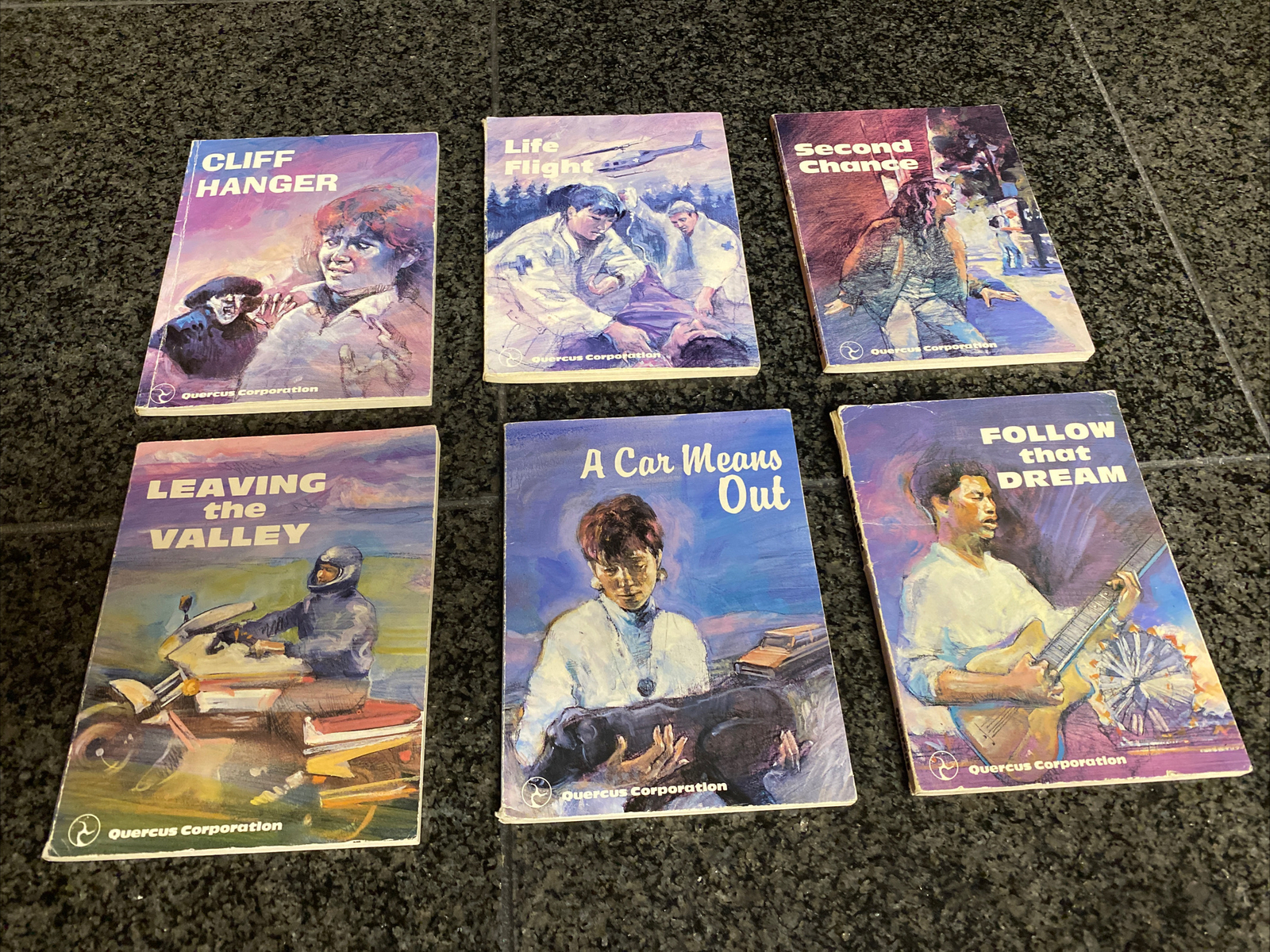 Lot of 6 Quercus Corporation Dilemmas & Decisions Paperback Books ~ RARE 1988