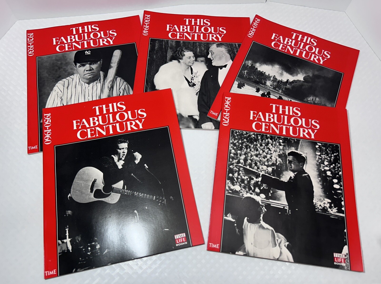 This Fabulous Century by Time Life Complete Set of 5 Books 1988