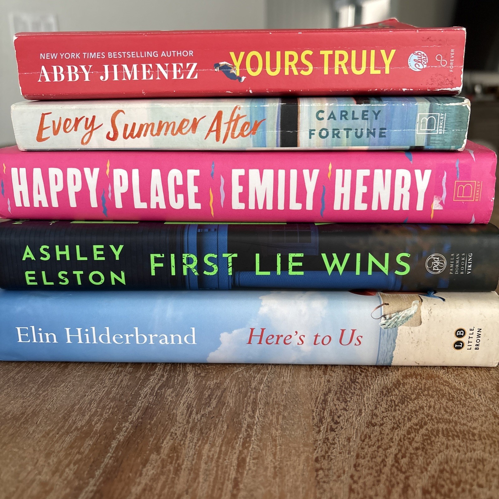 Lot 5 Novels Abby Jimenez, Emily Henry, Carley Fortune, Ashley Elston, Elon Hild