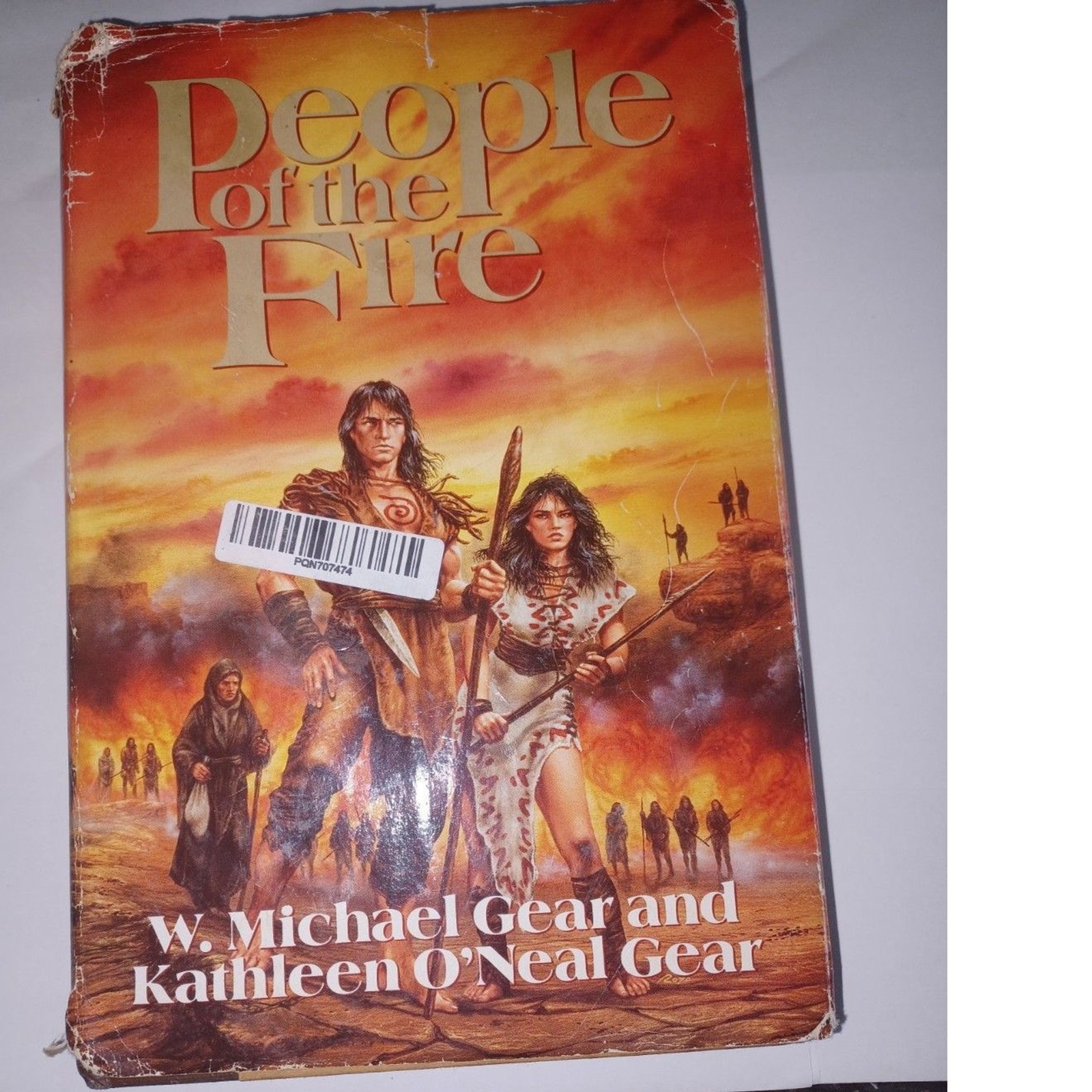 People of the Fire hard back – April 22, 1994 by W.Michael Gear Kathleen Gear