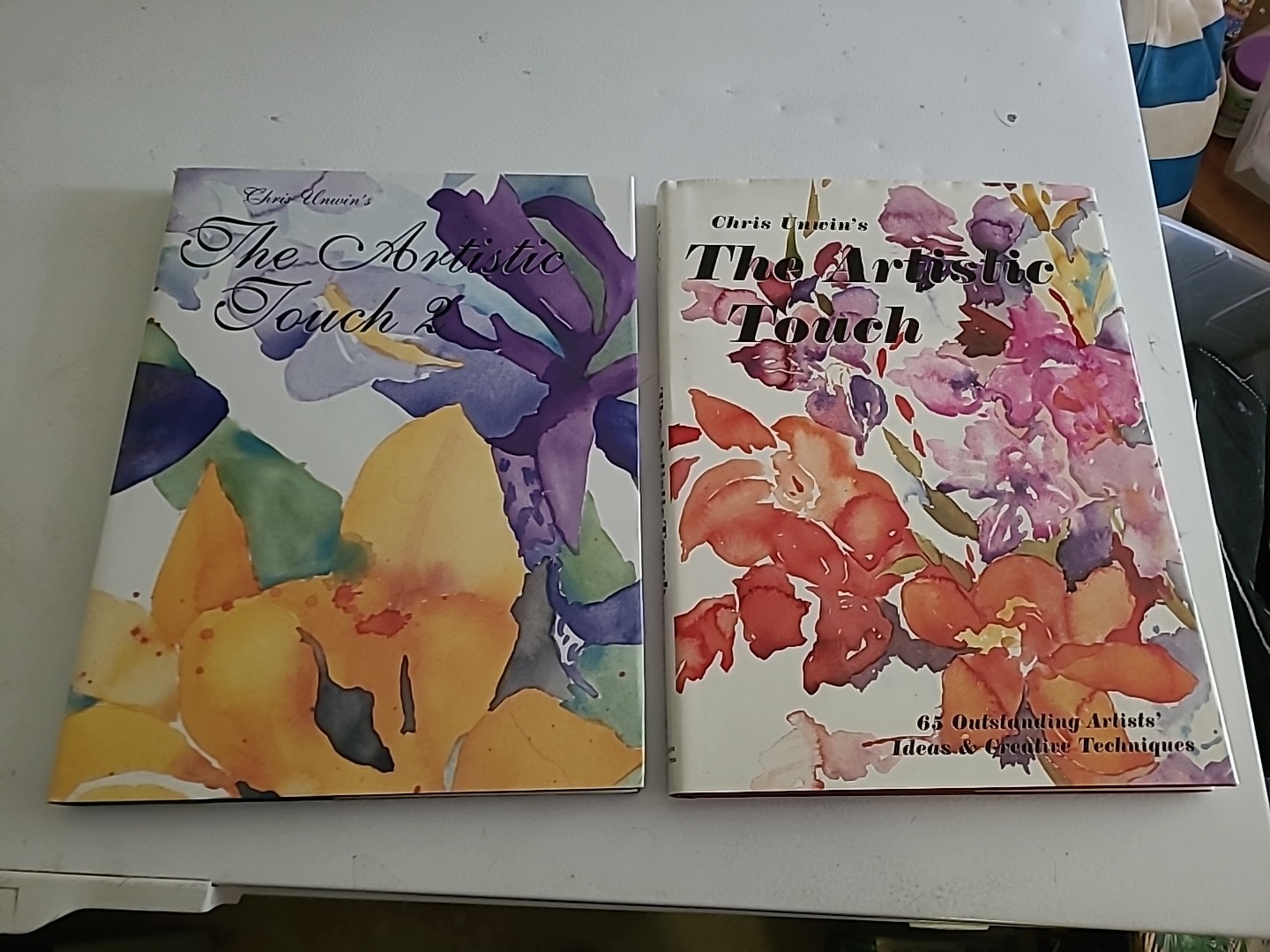 The Artistic Touch And The Artist Touch 2 by Unwin, Christine M. Hardcover Books