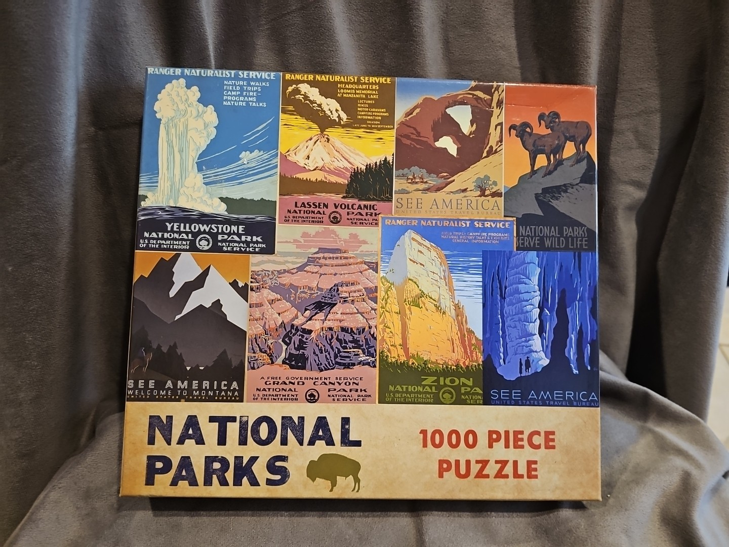 National Parks Puzzle 1000 Piece by Gibbs Smith 27×19