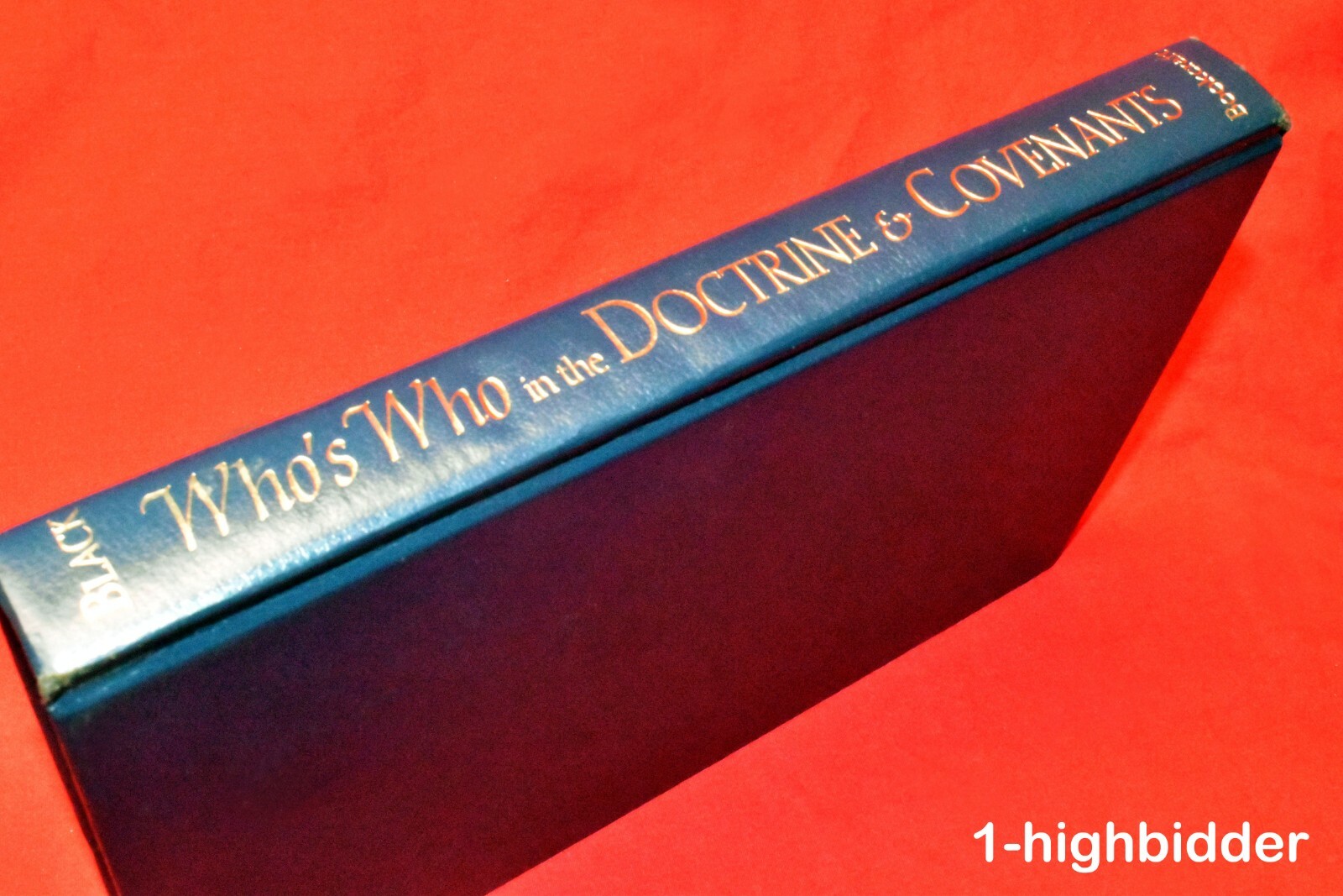 Who’s Who in the Doctrine & Covenants HC Susan Easton Black Mormon LDS History