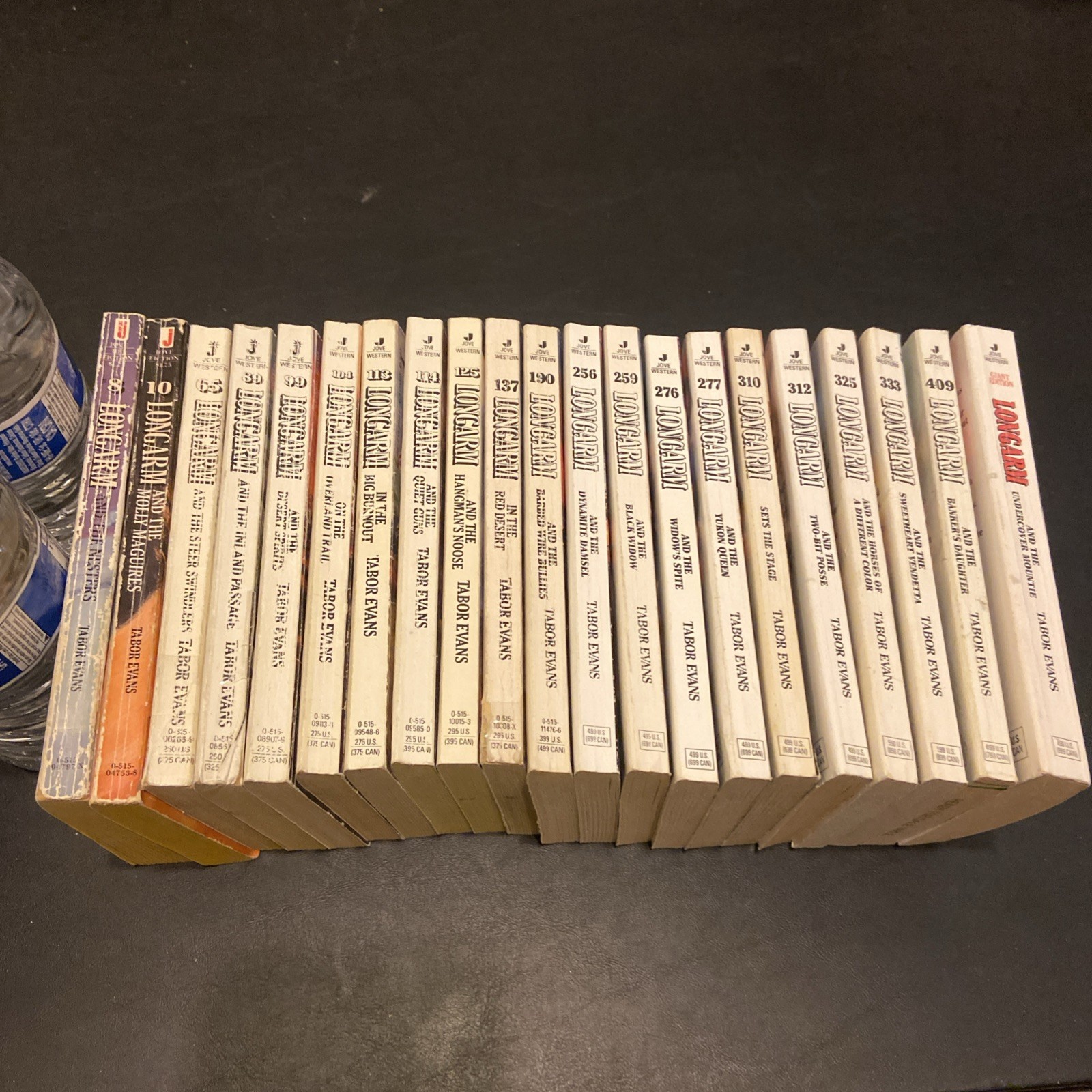 Longarm Westerns By Tabor Evans Lot Of 21 Paperbacks G- Good+ Condition