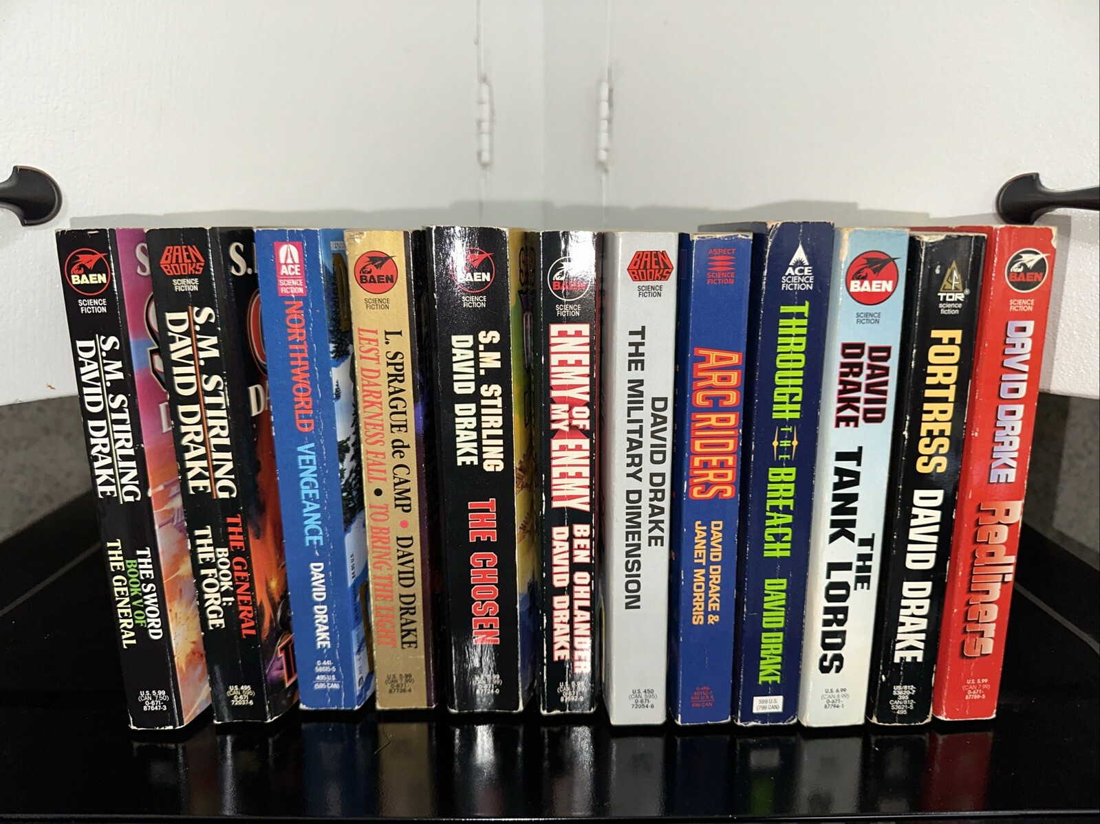 Lot of 12 David Drake Novels – Paperback Books – Combat Fantasy Space Military