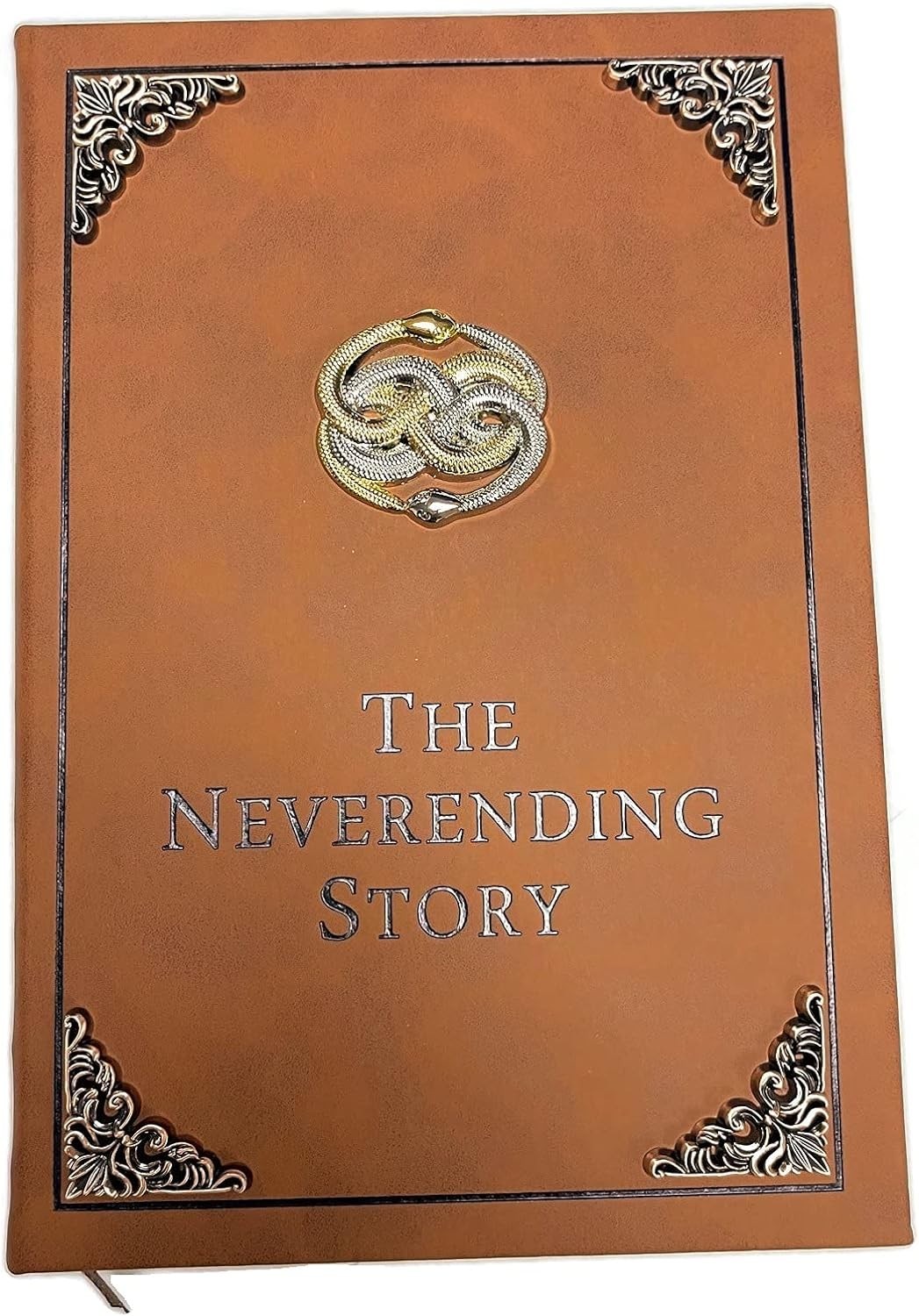 The Neverending Story Book Auryn Bastian Atreyu Replica Novel Brown