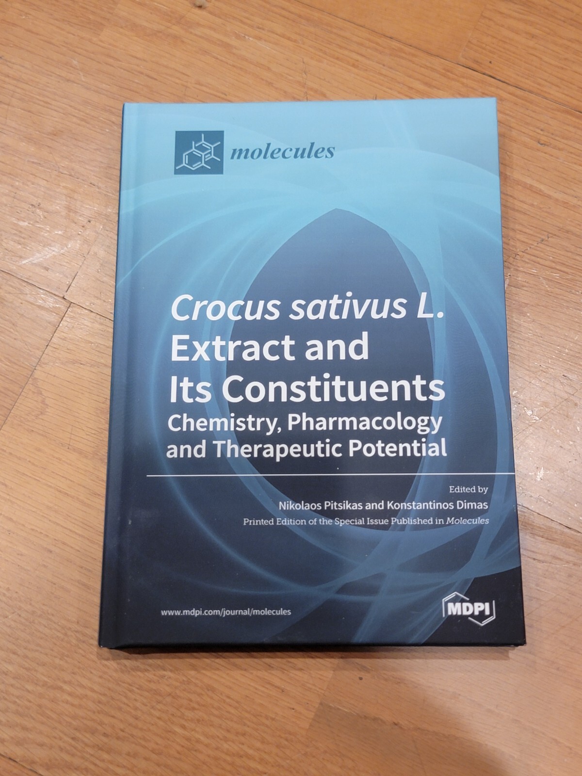 Pitsikas Crocus sativus L. Extract and Its Constituents Chemistry MDPI Textbook