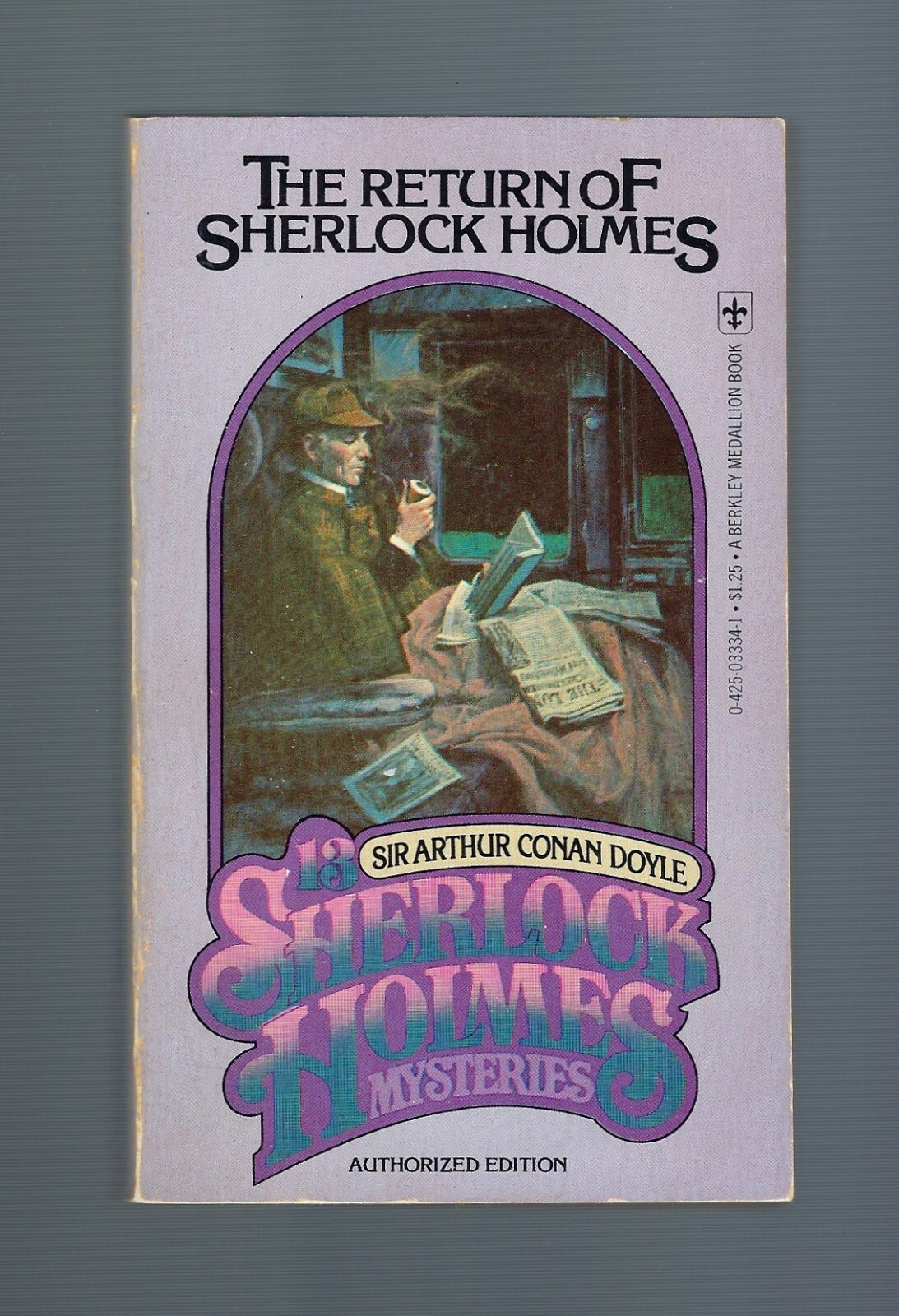 THE RETURN OF SHERLOCK HOLMES by Sir Arthur Conan Doyle 1963 PB Authorized Ed.