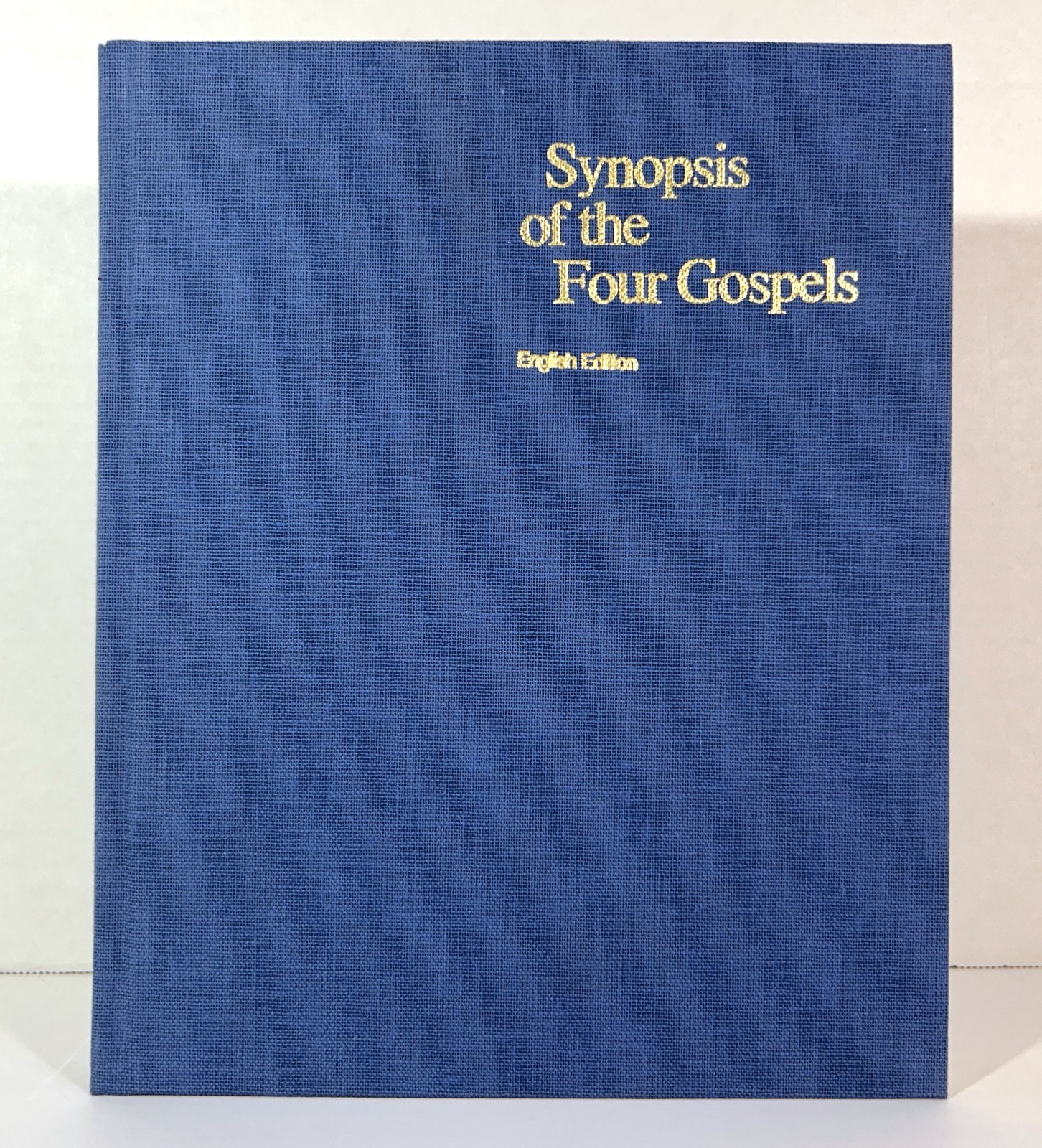 Synopsis of the Four Gospels English Edition 1982 HB United Bible Societies