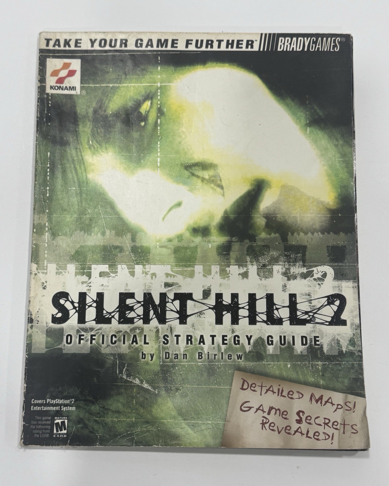 Silent Hill 2 Official Strategy Game Guide BradyGames (PlayStation 2 PS2) RARE