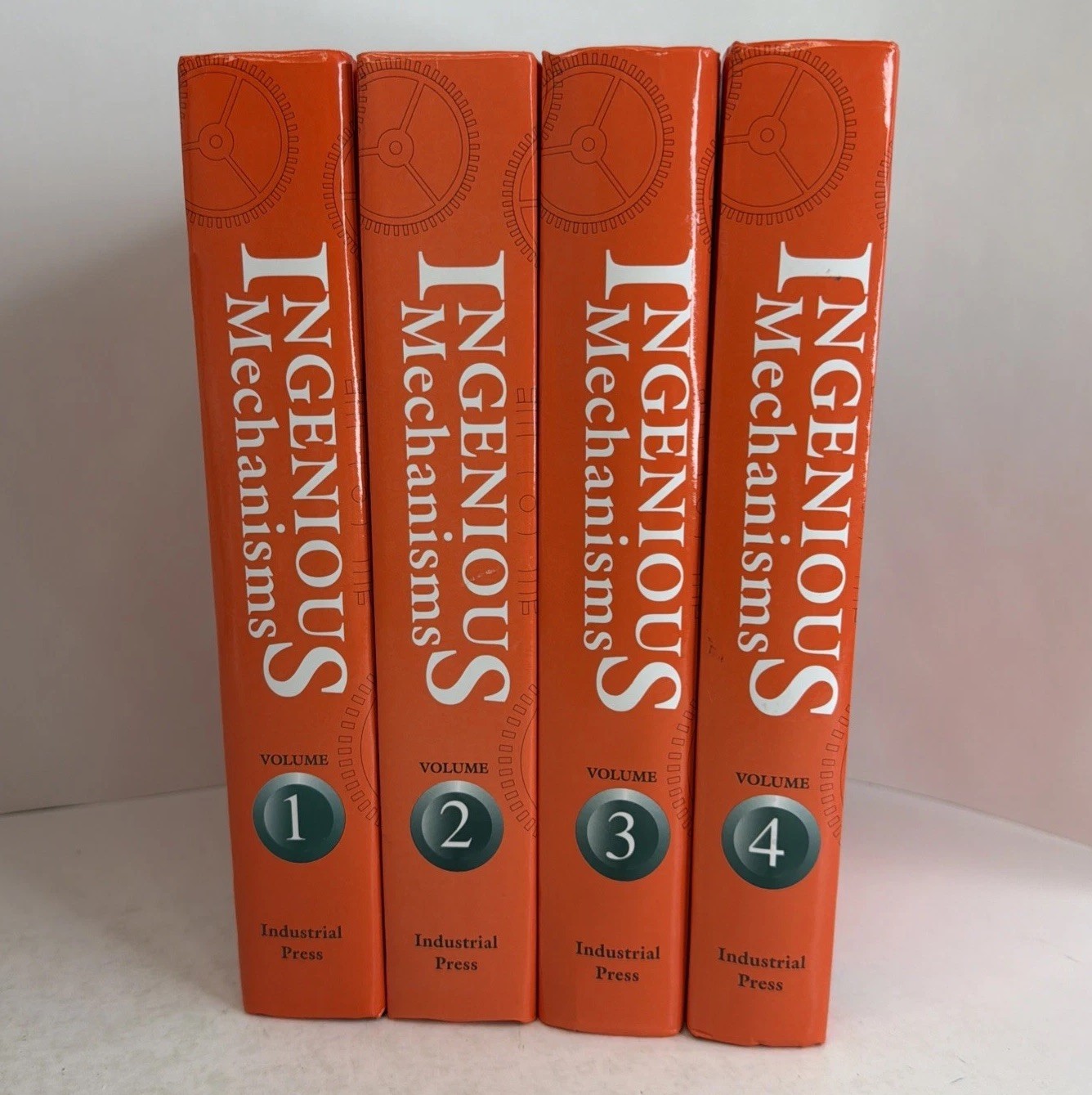 Ingenious Mechanisms for Designers and Inventors Industrial Press Vol. 1-4 VGC