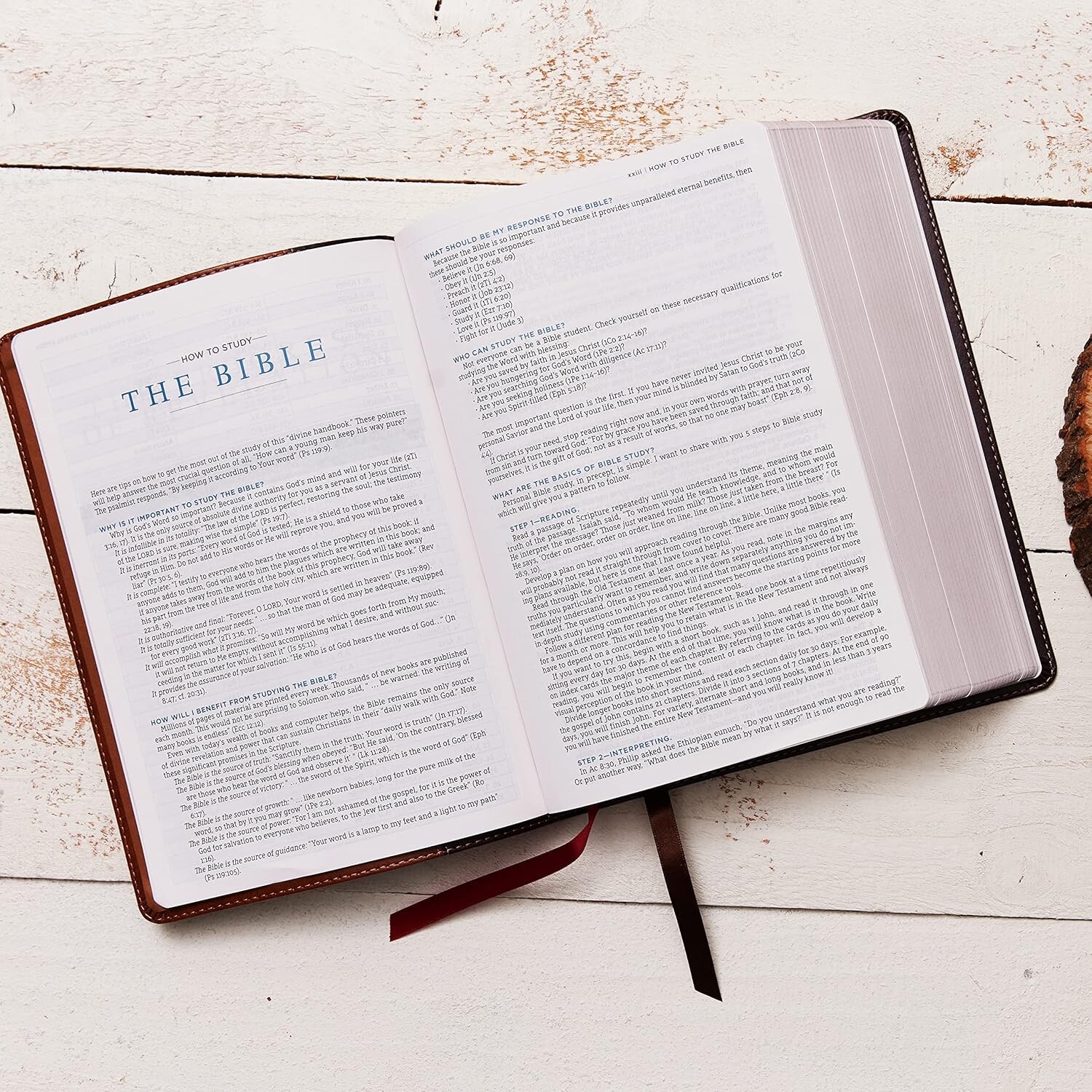 NKJV The MacArthur Study Bible, 2nd Edition, Brown Leathersoft