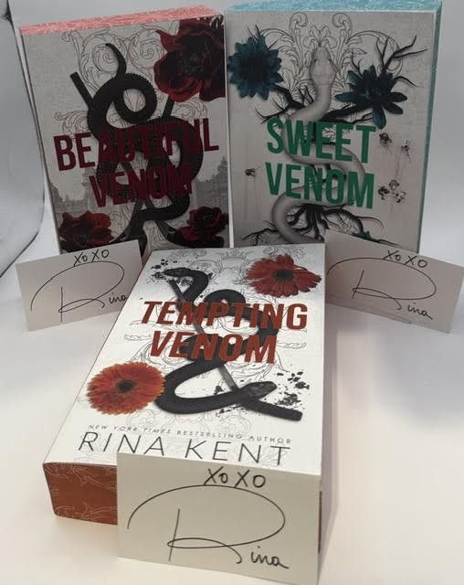 Rina Kent’s Viper Series – Deluxe Editions – Bookplates – New