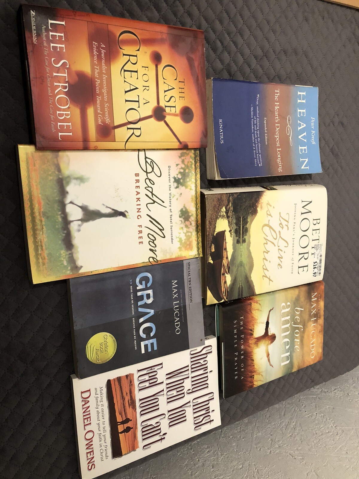 Church Christianity Religious Books Lot Bundle Workbook Novel Bible Book 6lbs