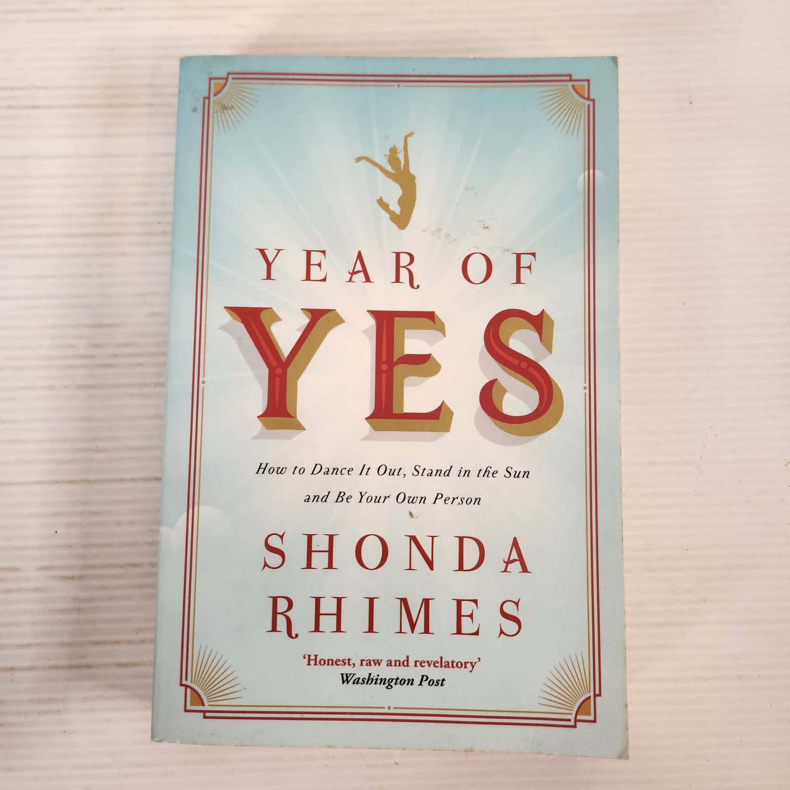 Year of Yes by Shonda Rhimes Paperback Book