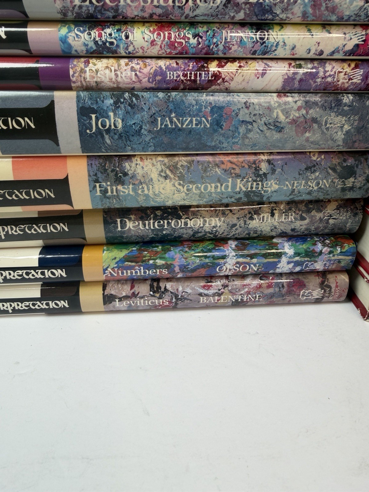Lot of 26 HC INTERPRETATION A Bible Commentary for Teaching & Preaching Books