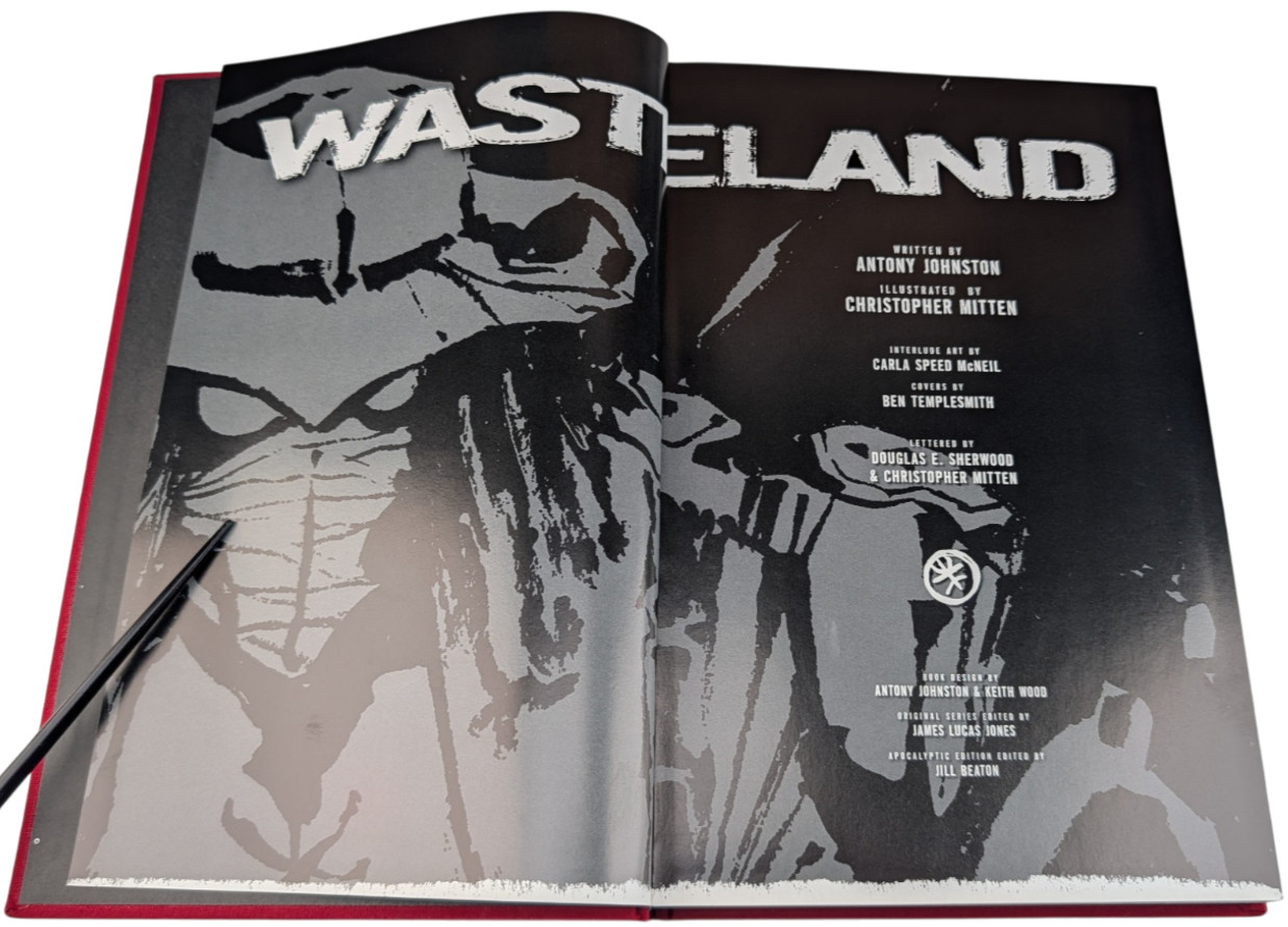 Wasteland Vol 1 The Apocalyptic Edition HC 1st Ed 2009 Johnston Mitten Oni Press