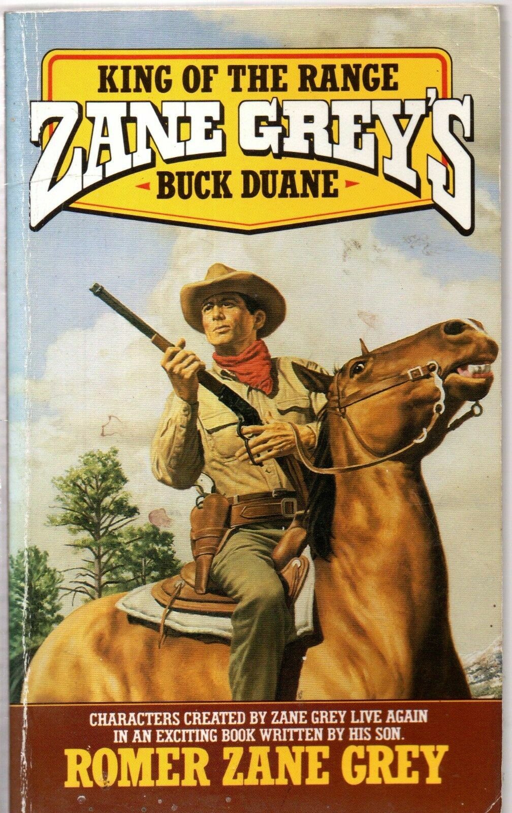 Zane Grey’s Buck Duane – King of the Range Romer Zane Grey (paperback 1999)b40