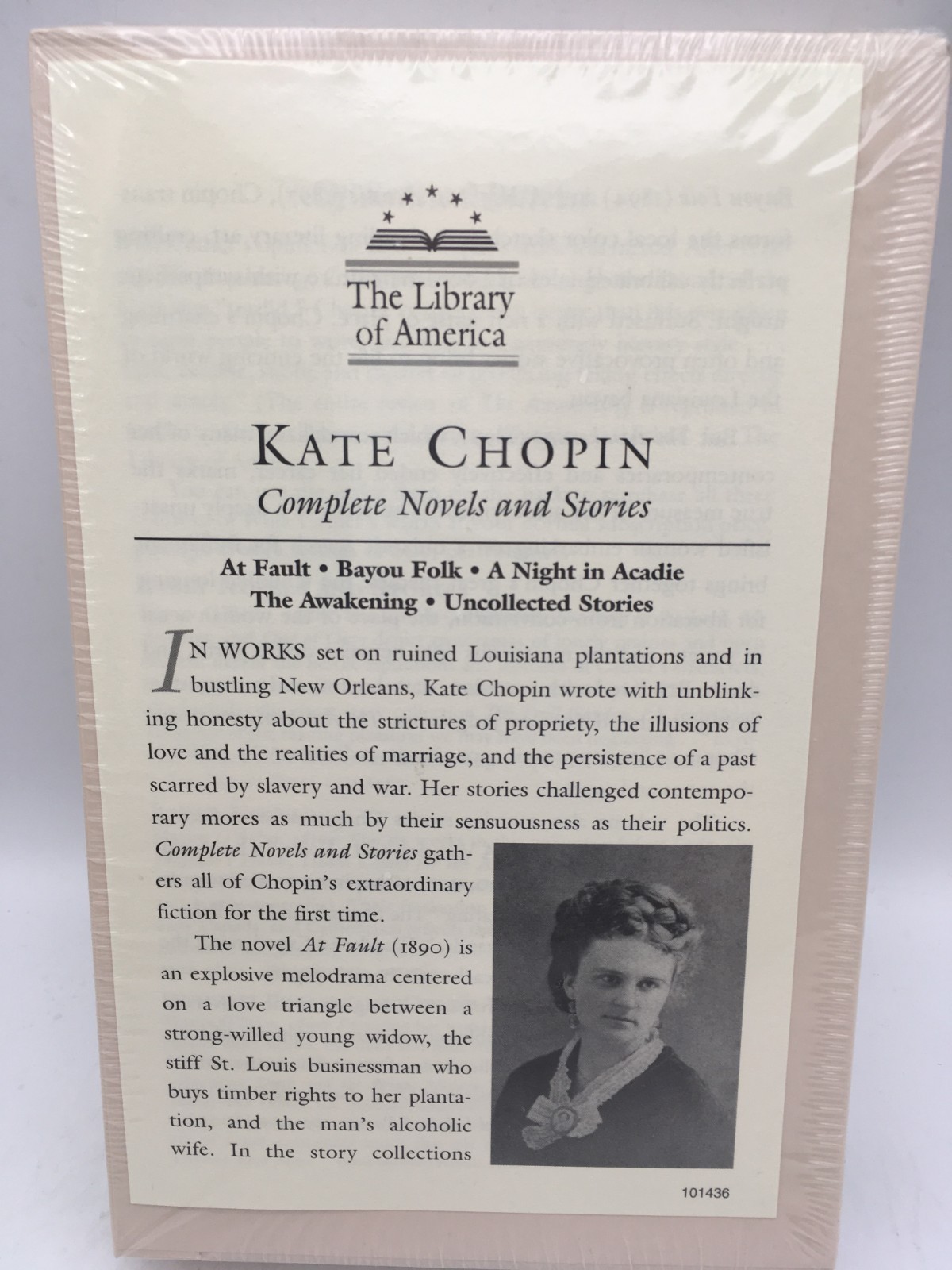 Kate Chopin Complete Novels & Stories Slipcover Library of America NEW & SEALED
