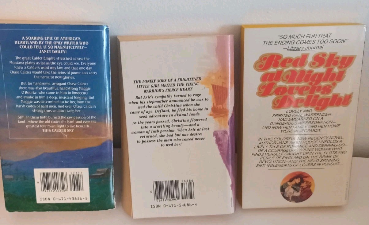 Vintage Romance Drama Paperback Book Lot. Mixed Authors. 70s – 90s. 🩷📚🩷!