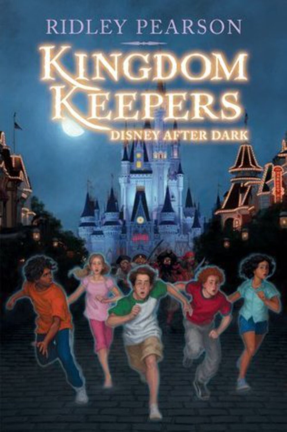 Kingdom Keepers #1: Disney After Dark by Ridley Pearson (2009) Paperback VERY GO