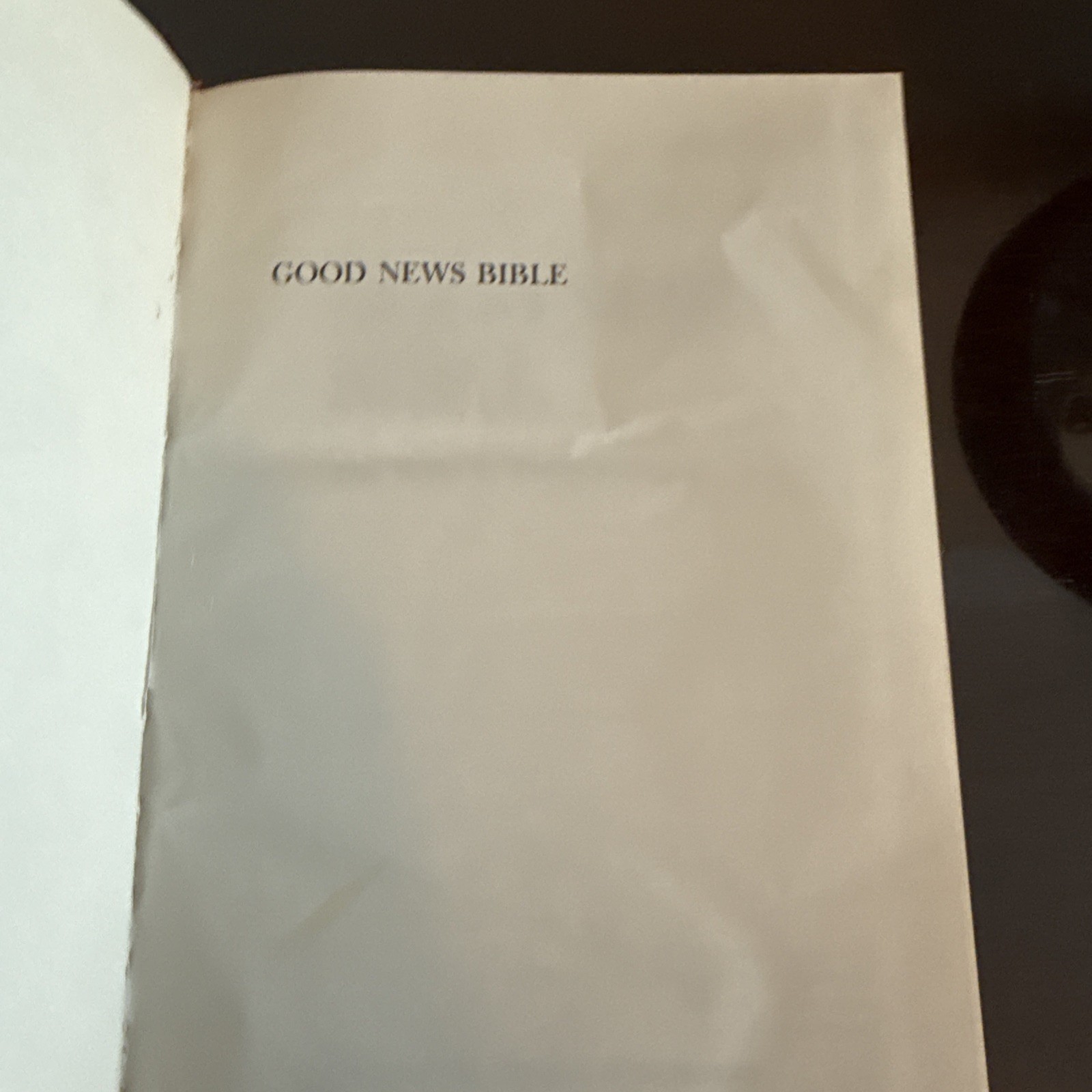 Good News Bible Today’s English Version 1976 Thomas Nelson Publishers Leather
