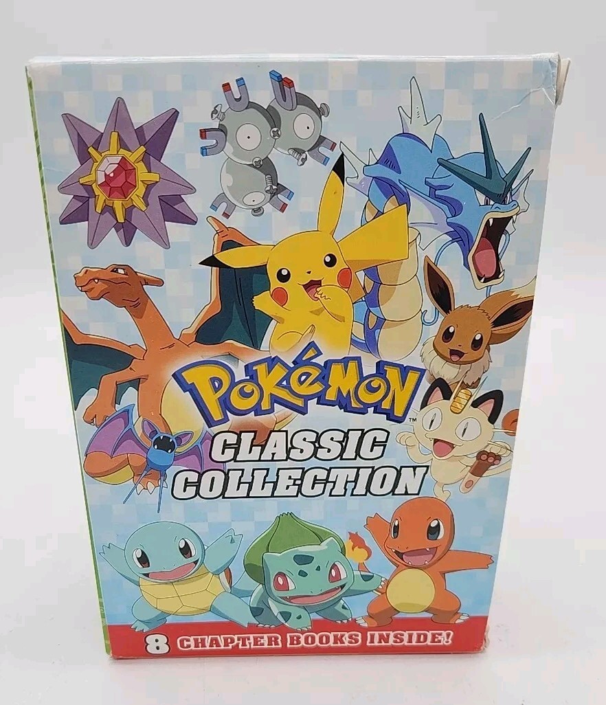 Pokémon Classic Collection – 8 Chapter Books Complete Set, Paperback 2017
