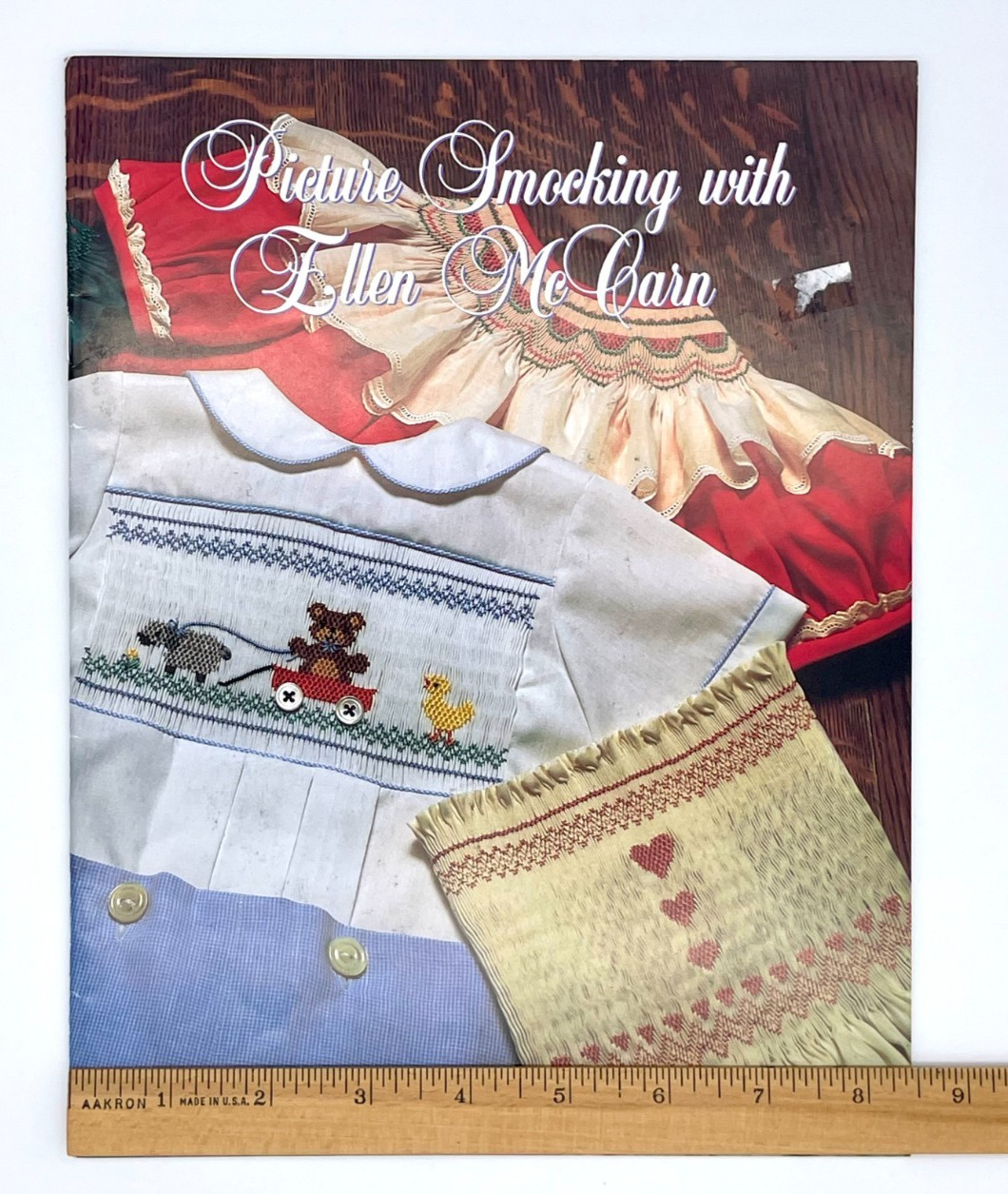 Picture Smocking with Ellen McCarn Vintage 1990-7 Designs Included Dino Teddy