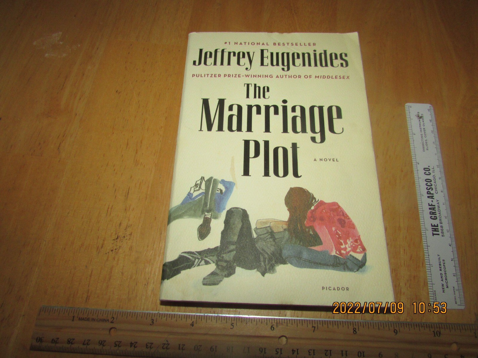 The Marriage Plot : A Novel by Jeffrey Eugenides (2012, Trade Paperback)