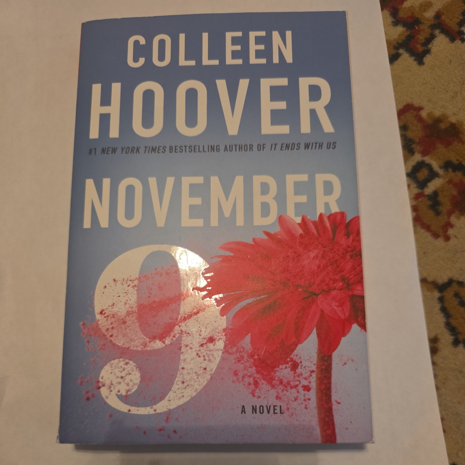November 9 : A Novel by Colleen Hoover (2015, Trade Paperback)