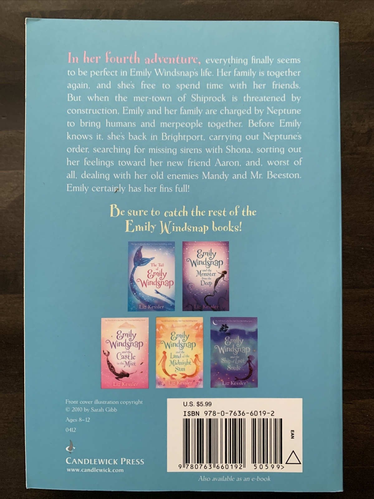 Emily Windsnap Ser.: The Tail of Emily Windsnap by Liz Kessler (2012, Trade…