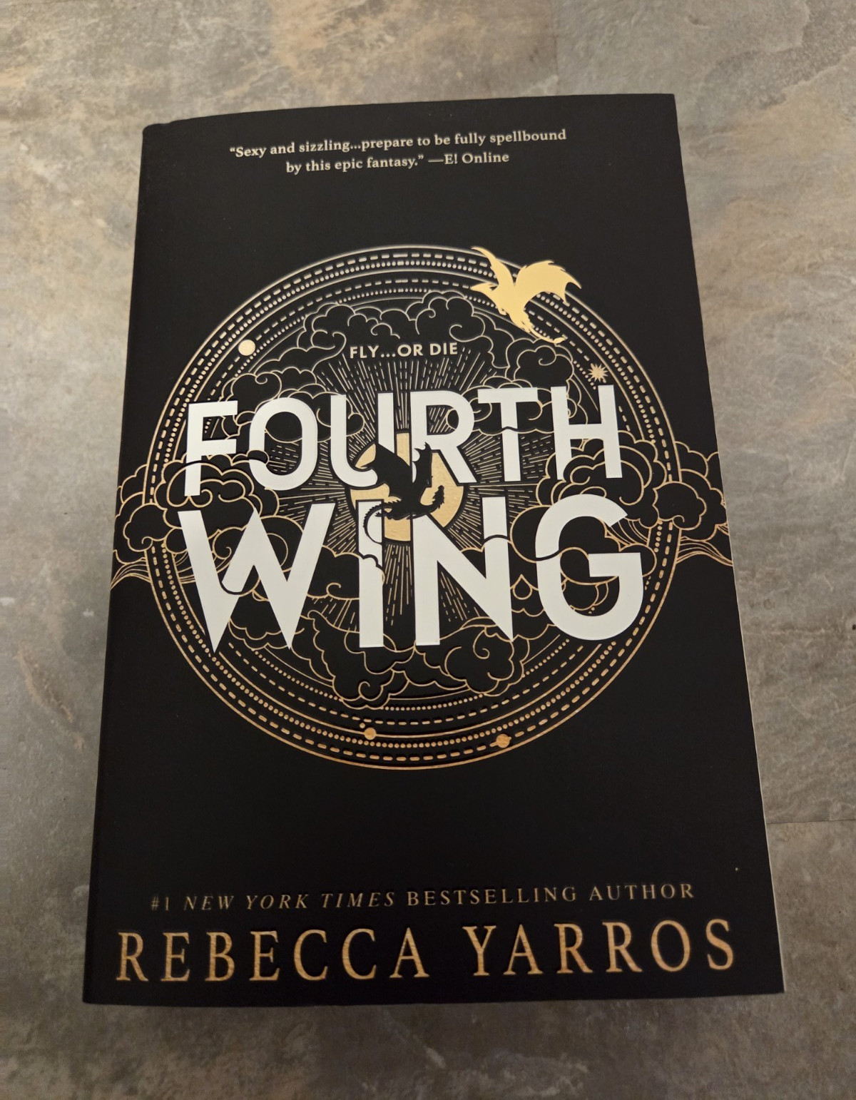 Red Tower Books Fourth Wing Paperback Rebecca Yarros The Empyrean Sprayed 2023