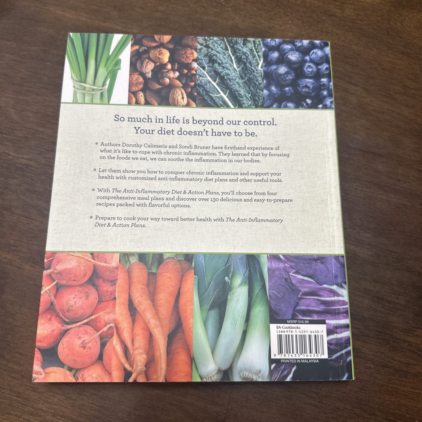 The Anti-Inflammatory Diet & Action Plans By Dorothy Calimeris & Sondi Bruner