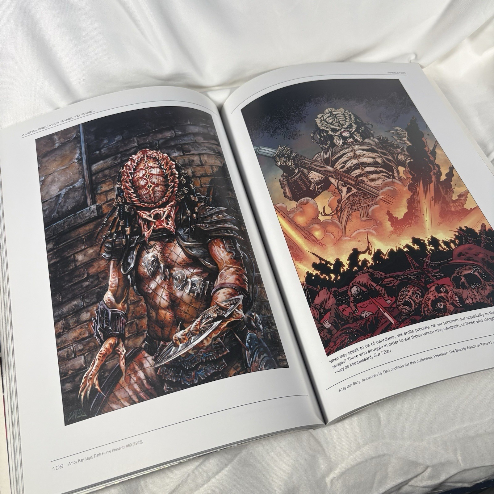 Aliens Predator: Panel To Panel Art Book 2006 Dark Horse Paperback EXCELLENT