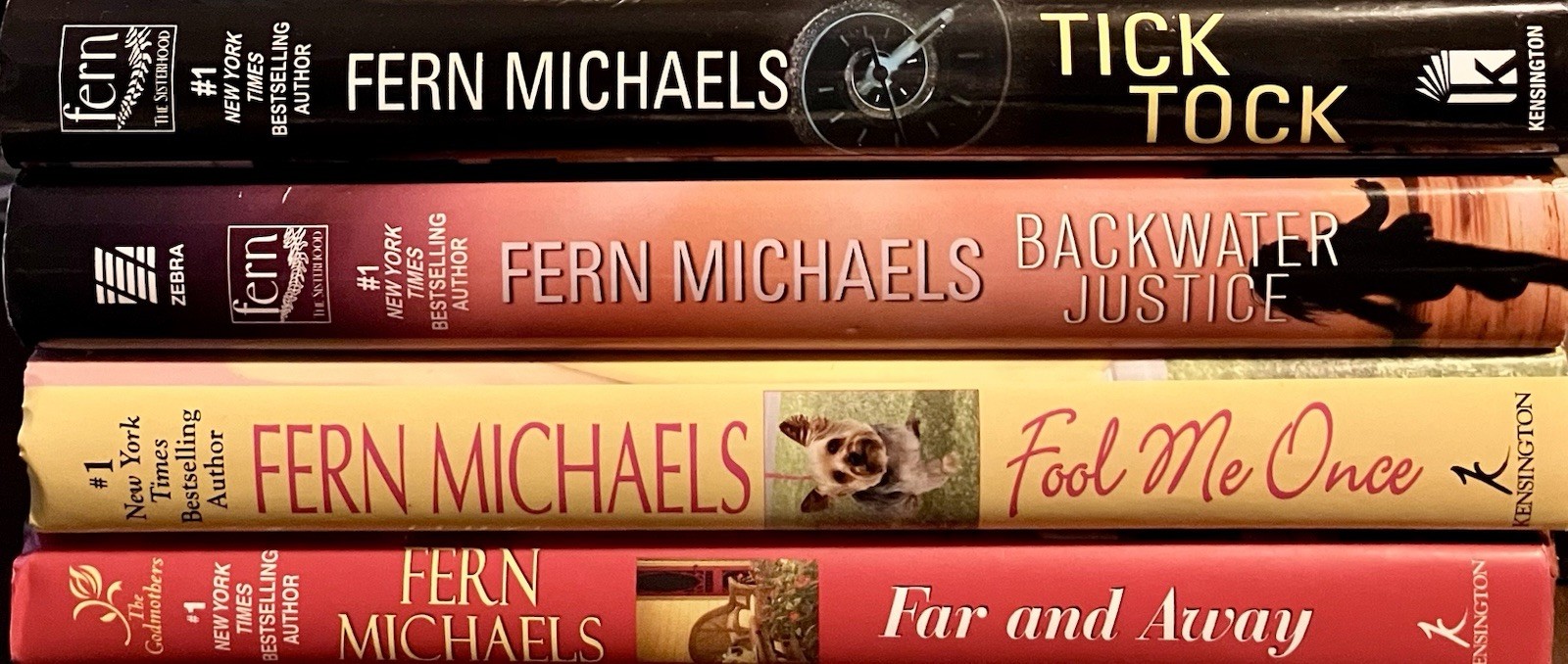 (4 BCE hc/dj) Book Club Editions by FERN MICHAELS mystery intrigue